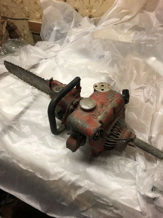 Vintage Rare Dolmar Cp Chainsaw Old Antique Gas Engine Saw
