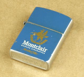 Montclair Cigarettes Vintage Continental Petrol Lighter
