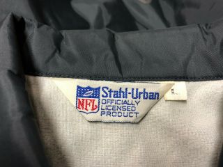 Vintage 1970 ' s Pittsburgh Steelers NFL Nylon Jacket Youth Large Stahl - Urban GUC 2