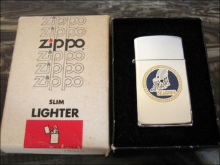 1981 Zippo Seabees United States Naval Construction Battalions.  Uss Navy Ship