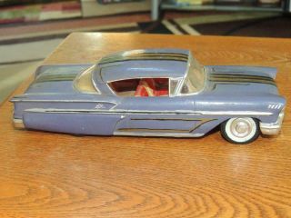 Vtg Amt? 1958 Chevy Impala Hardtop Screw - On Frame Model Kit Promo 1/25