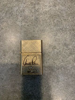 Arnold Palmer 14k Gold Plated Lighter Vintage