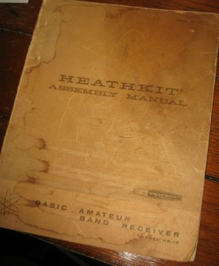 Vintage Heathkit Hr - 10 Receiver Ham Radio