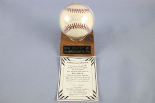 1995 Ken Griffey Jr.  Signed Official American League All - Star Baseball W/