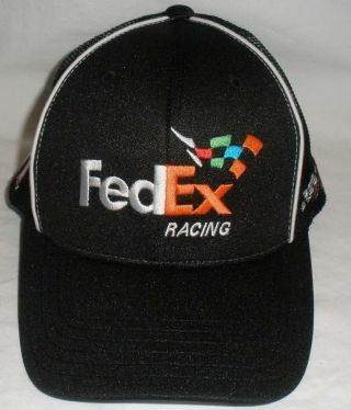 Denny Hamlin 2017 Joe Gibbs Racing Race Team Issued Pit Crew Hat