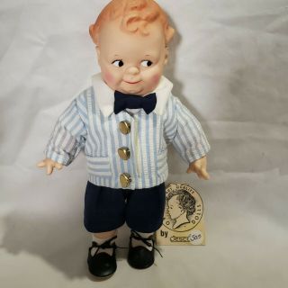 Cameo Scootles 12 " Doll Vintage 1964 Vinyl Boy Suit Bow Tie Kewpie Rose O 