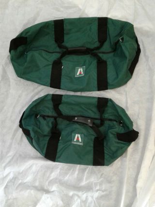 Matching Vintage Academy Broadway Athletic Bags Duffels Green Small & Medium