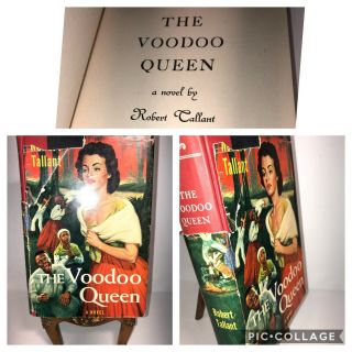 1956 1st Edition The Voodoo Queen By Robert Tallant W/dj Rare Orleans