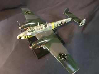Vintage Messerschmitt Bf 110 1/48 Craftsman Built And Detailed