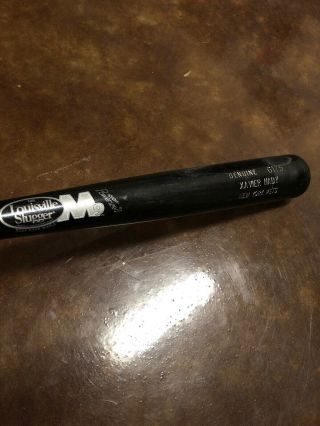 York Mets Xavier Nady Game - Uncracked Louisville Slugger Bat