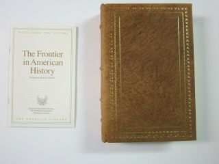 Franklin Library - The Frontier In American History By Frederick Turner - Illust