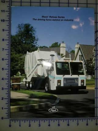 2004 Mack Garbage Refuse Truck Brochure