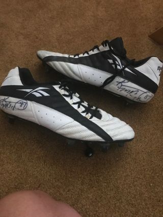 Keenan Mccardell Game Worn Signed Cleats Us Size 12