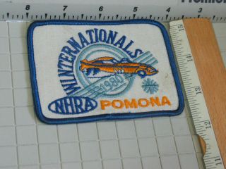 Nhra 1980 Winter Nationals Patch Pomona California Race Track