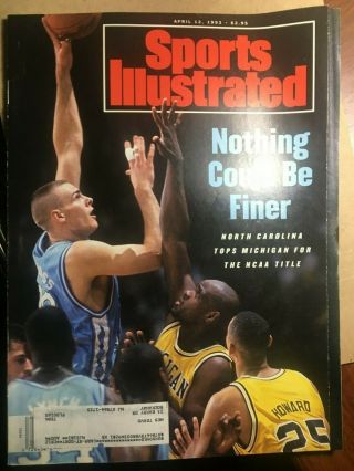 Sports Illustrated April 12,  1993 - Eric Montross