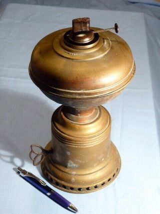 Wanzer Victorian Clockwork Oil Lamp,  Fan And Motor.
