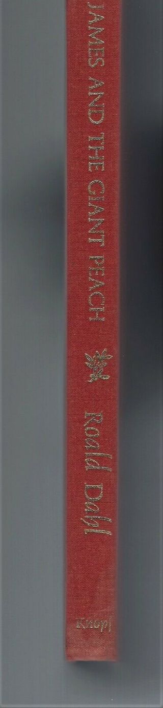 James and the Giant Peach by Roald Dahl 1961 First Trade Edition 3