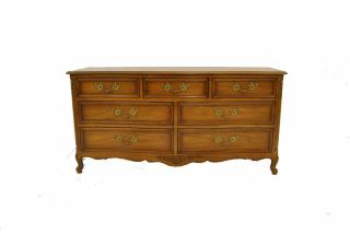 Cherry Country French Chateau 7 Drawer Dresser By Kindel