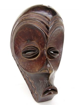 Chokwe Tribe Large African Tribal Mask Congo Angola 1950s Missionary Family