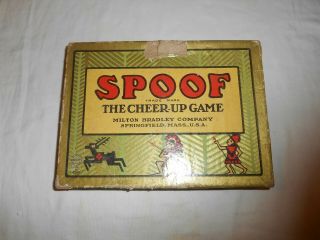 Vintage Spoof The Cheer Up Game Antique Milton Bradley 1918