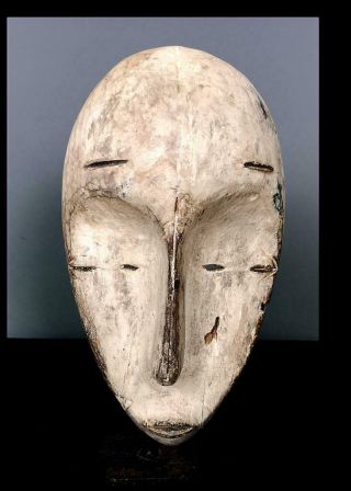 Old Tribal Fang Ngil Society Mask - - Gabon Bn 14