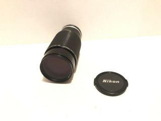 Vintage Nikon Zoom Nikkor 80 - 200mm 1: 4 Lens Cap With Filter
