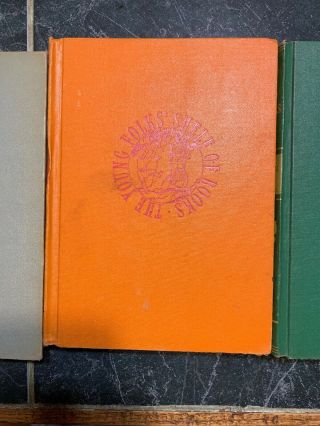 The Junior Classics,  Vintage Volume 5,  6,  7,  9 1952,  43rd Printing 3