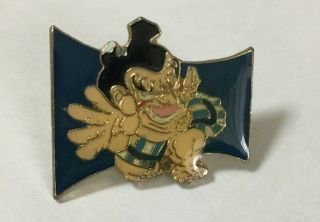 Street Fighter Pin Badge E.  Honda - Capcom Vintage Very Rare Type B