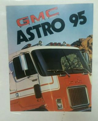 1976 Gmc Astro 95 Semi Truck Brochure