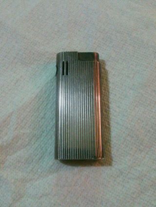 Vintage Savinelli Lighter Silver Tone Lighter Great/need Refill