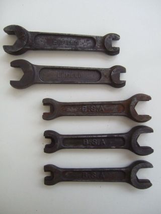 Vintage Bsa & Royal Enfield Spanners – Tool Kit Parts