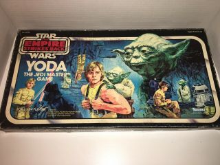 Vintage Star Wars The Empire Strikes Back Yoda The Jedi Master Board Game 1981
