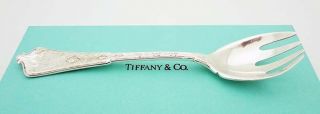 Antique Tiffany & Co.  1872 Persian Pattern 5 - 7/8 " Fork In Sterling Silver