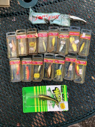 Vintage Fishing Lures In Boxes