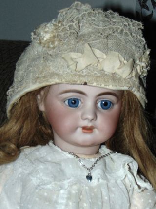 Antique Bisque Doll Simon & Halbig 719 Dep Pretty Face 23 "