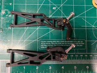 Vintage Team Losi Xxt Front Arms Spindles Carriers Axles - 1115 1125 1136 - Cr