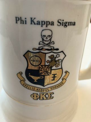 Phi Kappa Sigma Vintage Beer Stein Mug 79th Grand Chapter 1976 Pennsylvania