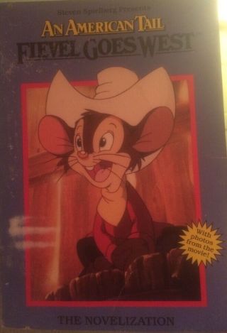 An American Tail Fievel Goes West - Fievel To The Rescue 1991 First Edition
