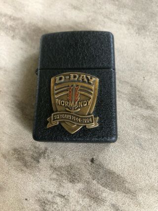 1994 D - Day Wwii 50th Anniversary Limited Edition Commemorative Zippo Lighter
