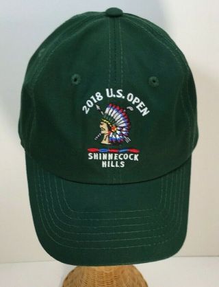 2018 Us Open Hat Cap Strapback Ball Marker Usga Member Green Shinnecock Hills