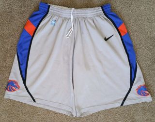 Nike Boise State Broncos Basketball Shorts Player Issue Xl Ncaa