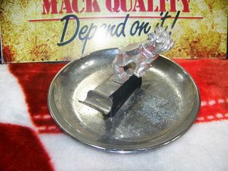 Vintage Mack Truck Bulldog Cigar Ashtray