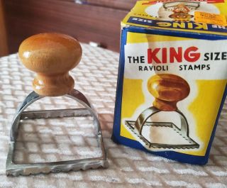 Vintage The King Size Ravioli Stamp Cutter