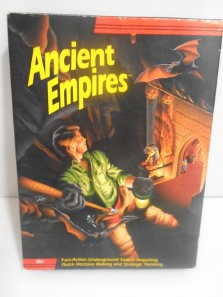 Vintage Ibm Game Ancient Empires The Learning Company 1990