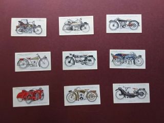 Motor Cycles Issued 1923 By L & Butler Set 50