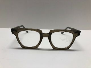 Vintage Willson Safety Glasses No Side Shield 4 1/4 Usa Vintage Retro Frames