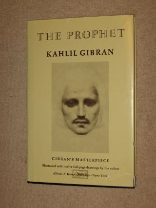 The Prophet By Kahlil Gibran,  Hardcover W/ Dust Jacket,  129th Printing,  1996
