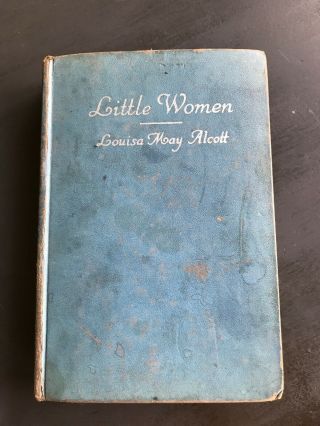 Vintage 1915 Hc Little Women By Louisa May Alcott - Grosset & Dunlap - Parts 1 & 2
