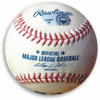 Martin Prado Game Baseball 6/12/13 Hit Single Vs.  Ryu Diamondbacks Ek316403
