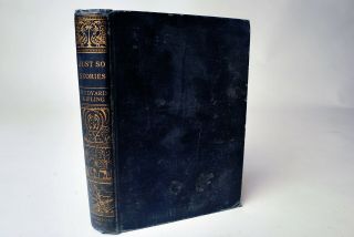 Antique 1907 Just So Stories By Rudyard Kipling Doubleday Doran Early Edition Hc